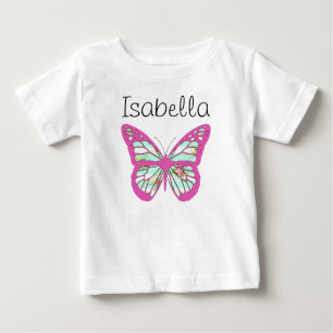 T-shirt Pour Bébé Personnaliser ce joli bébé un morceau avec papillo