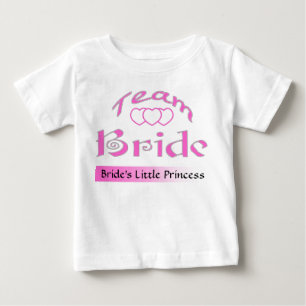 T-SHIRT POUR BÉBÉ PERSONNALISER LA MARTE D'ÉQUIPE