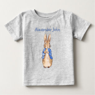 T-shirt Pour Bébé Personnaliser Pierre le lapin
