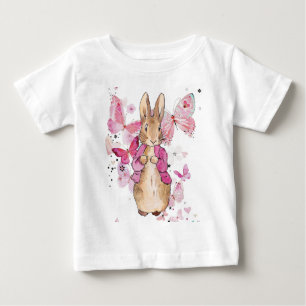 T-shirt Pour Bébé Peter la veste rose lapin