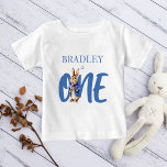 T-shirt Pour Bébé Peter lapin fête d'anniversaire d'hiver photo<br><div class="desc">Peter lapin fête d'anniversaire d'hiver thème d'anniversaire personnalisé t-shirt,  un mignon lapin dans une veste bleue et rouge foulard d'anniversaire chemise photo,  accessoires photo</div>