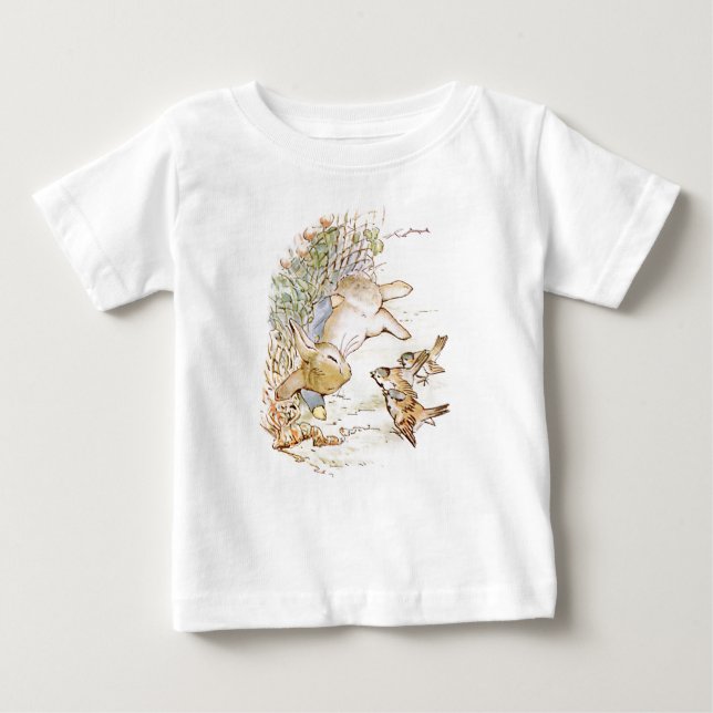 T-shirt Pour Bébé Peter Rabbit (Devant)