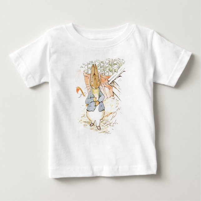 T-shirt Pour Bébé Peter Rabbit (Devant)