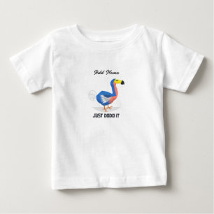 T-shirt Pour Bébé petit amateur d'oiseaux Dodo