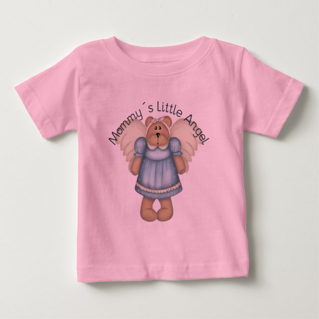 T-shirt Pour Bébé Petit Ange (Devant)