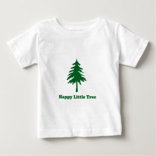 T-shirt Pour Bébé Petit arbre heureux