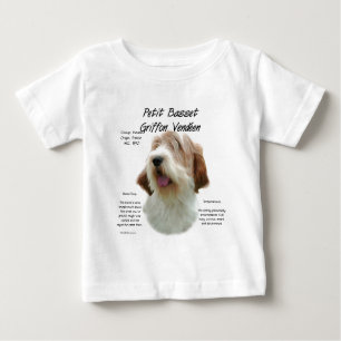 T-shirt Pour Bébé Petit Basset Griffon Vendeen Histoire Design