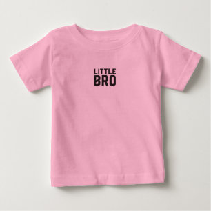 T-shirt Pour Bébé Petit Bro Toddler Tee - Petites Mais Puissantes Vi