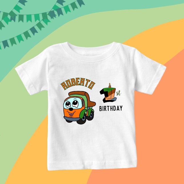 T-shirt Pour Bébé Petit camion (Créateur téléchargé)