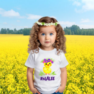 T-shirt Pour Bébé Petit canard mignon