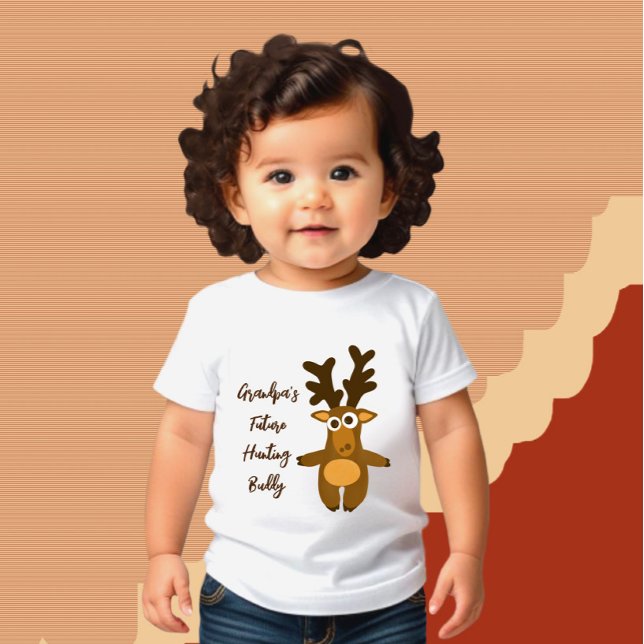 T-shirt Pour Bébé Petit cerf brun (Créateur téléchargé)
