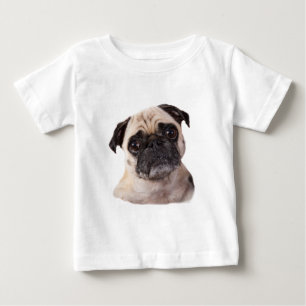 T-shirt Pour Bébé petit chien mignon de carlin