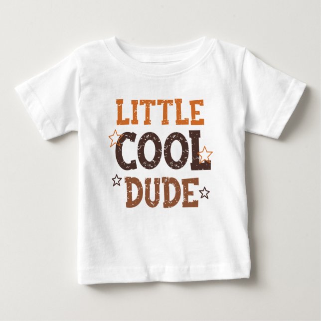 T-shirt Pour Bébé Petit Cool (Devant)