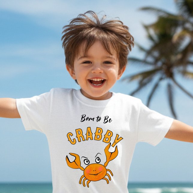 T-shirt Pour Bébé Petit crabe (Créateur téléchargé)