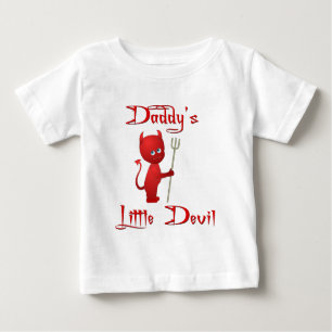 T-shirt Pour Bébé Petit diable de Daddys