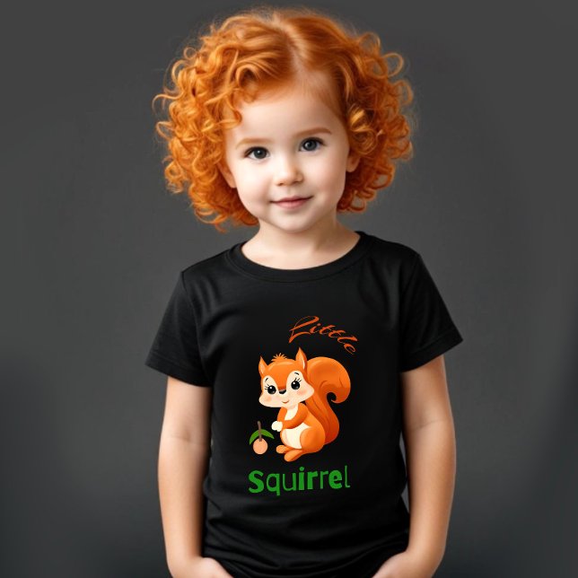 T-shirt Pour Bébé Petit écureuil (Créateur téléchargé)