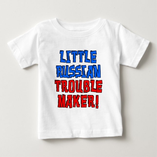 T-shirt Pour Bébé Petit facteur de difficulté russe (Devant)