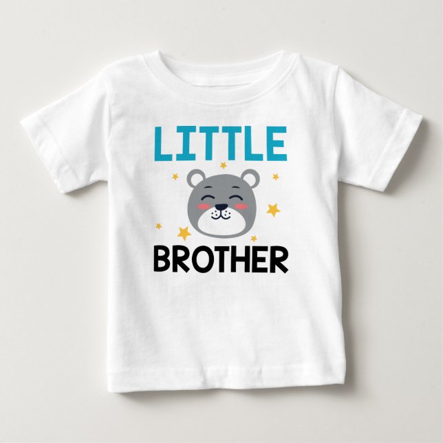 T-shirt Pour Bébé Petit frère (Devant)