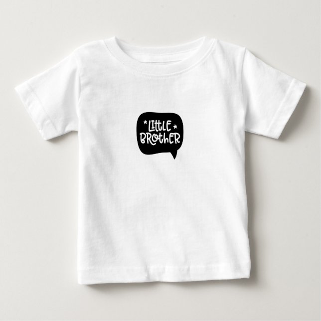T-shirt Pour Bébé Petit frère (Devant)