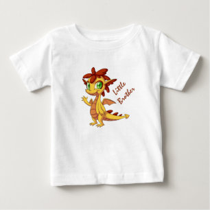 T-shirt Pour Bébé Petit Frère Bébé Jersey fin T-shirt / Dragon