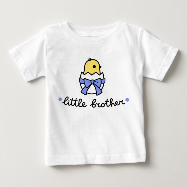 T-shirt Pour Bébé Petit Frère - Chick (Devant)