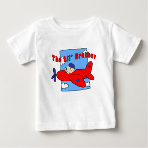 T-shirt Pour Bébé Petit frère pilote