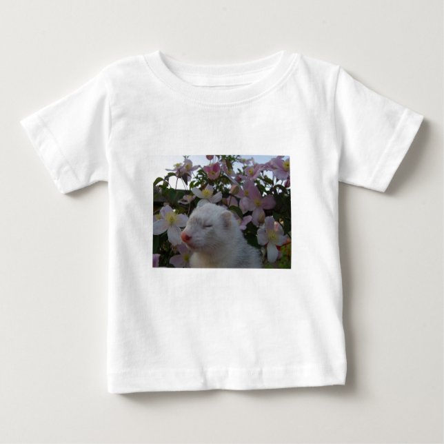 T-shirt Pour Bébé Petit furet (Devant)