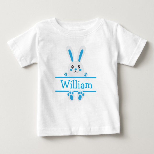 T-shirt Pour Bébé Petit garçon Bunny (Devant)