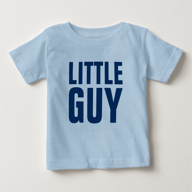 T-shirt Pour Bébé PETIT, GARS - Customisé (Devant)
