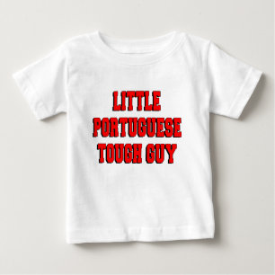 T-shirt Pour Bébé Petit gars dur portugais