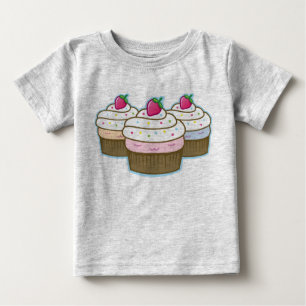 T-shirt Pour Bébé petit gâteau