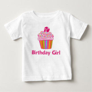 T-shirt Pour Bébé Petit gâteau d'anniversaire de surprise