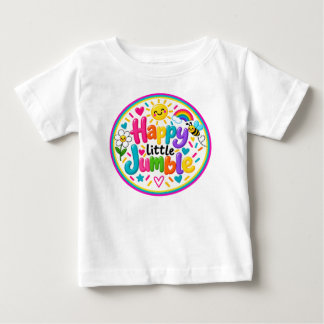 T-shirt Pour Bébé Petit Joyeux Bordel – Création Colorée et Optimist