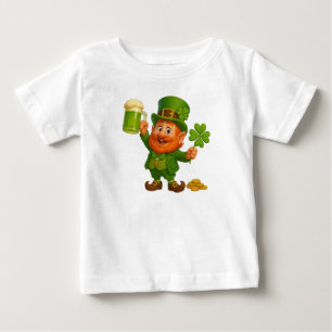 T-shirt Pour Bébé Petit lutin mignon et fantaisiste pour la Saint-Pa