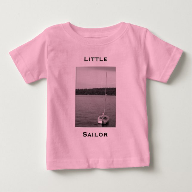 T-shirt Pour Bébé Petit marin biologique (Devant)