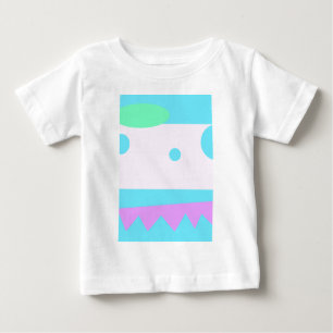 T-shirt Pour Bébé Petit Monster Abstrait bébé Tee