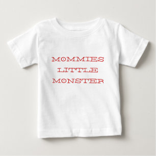 T-SHIRT POUR BÉBÉ PETIT MONSTRE DE MÈRES