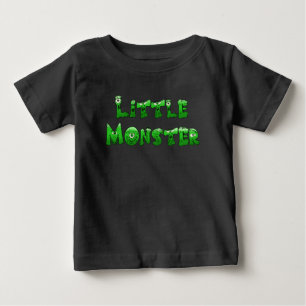 T-shirt Pour Bébé Petit monstre tombé