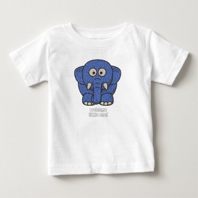 T-shirt Pour Bébé Petit né (Devant)
