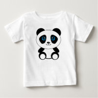 Petit ours panda mignon