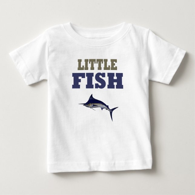 T-SHIRT POUR BÉBÉ PETIT POISSON (Devant)