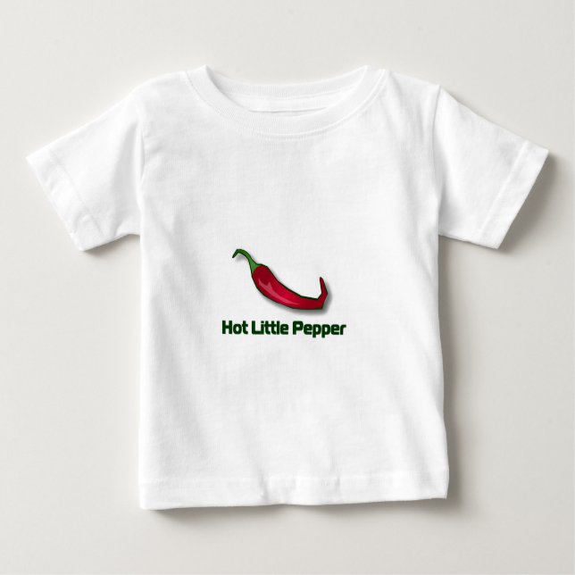 T-shirt Pour Bébé Petit poivre chaud (Devant)