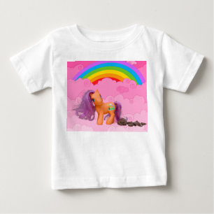 T-shirt Pour Bébé Petit Poney.
