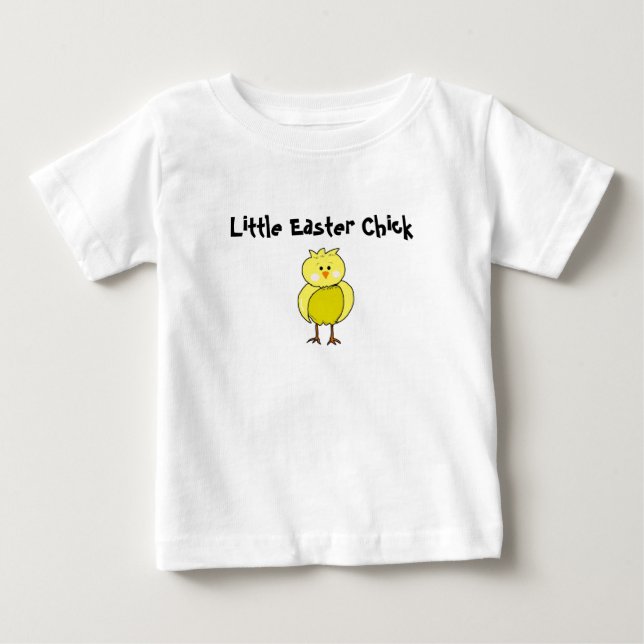 T-shirt Pour Bébé Petit poussin de Pâques (Devant)