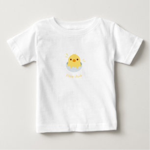 T-shirt Pour Bébé Petit poussin T-shirt bébé mignon