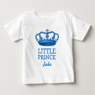 T-shirt Pour Bébé Petit Prince avec couronne V23A