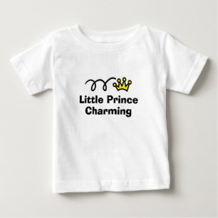 T-shirt Pour Bébé Petit Prince charmant bébé chemise pour nouveau-né