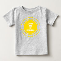 Petit rayon de soleil jaune soleil texte personnal