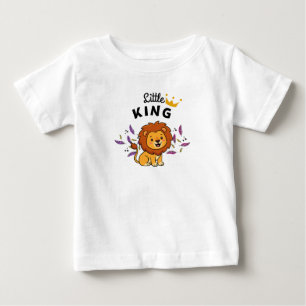 T-shirt Pour Bébé Petit roi conçu 
