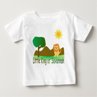T-shirt Pour Bébé Petit roi de la savane